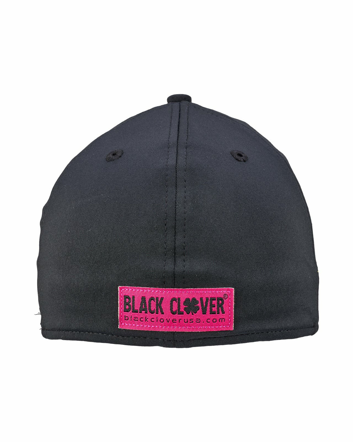 Black Clover Bright Pink and Black Premium Clover Hat for Golf and Lifestyle