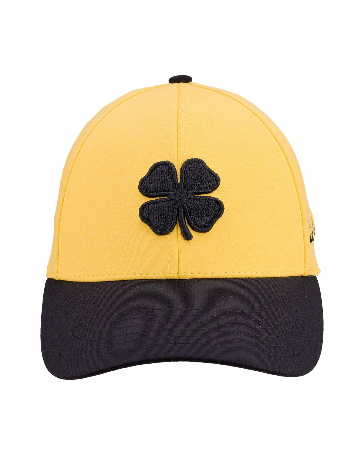 Black Clover Yellow Breathable Golf Hat with Comfortable Memory Foam