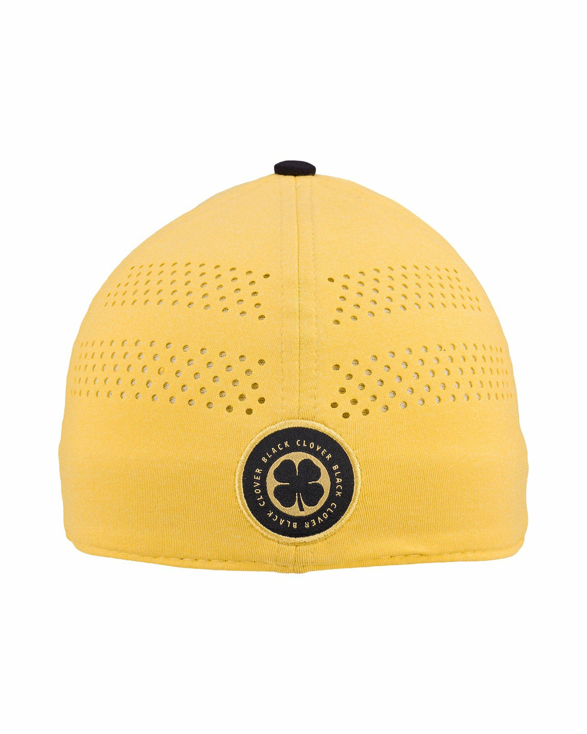 Black Clover Yellow Breathable Golf Hat with Comfortable Memory Foam
