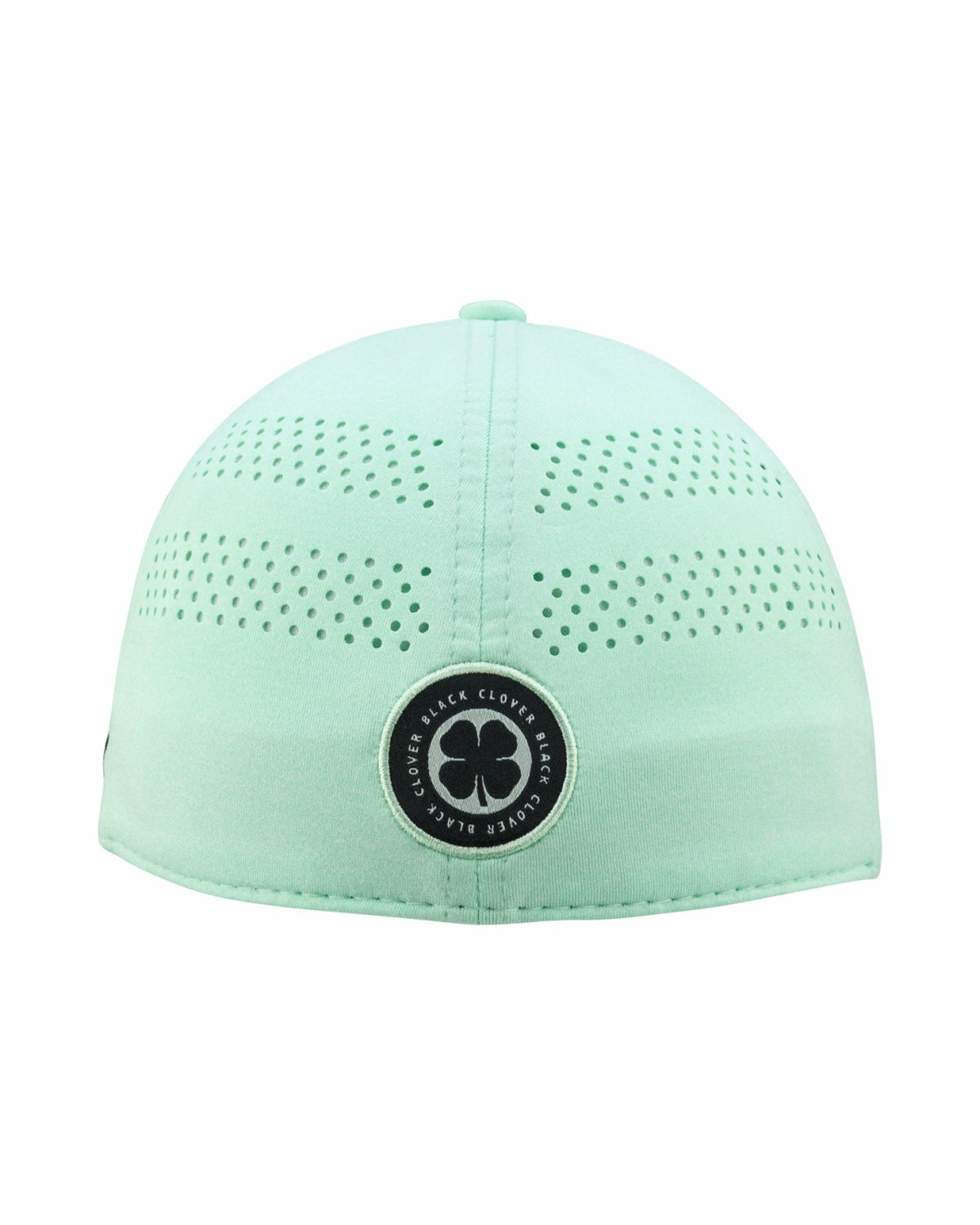 Black Clover Light Green Breathable Golf Hat with Comfortable Memory Foam