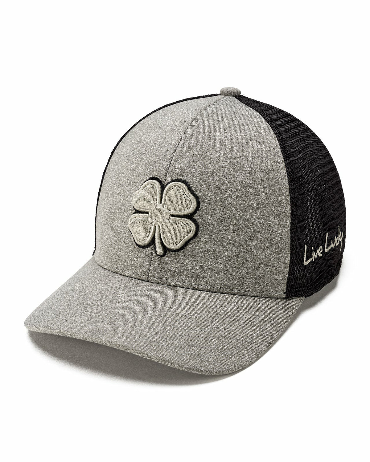 Black Clover Green Mesh Golf Hat with Comfortable Memory Foam
