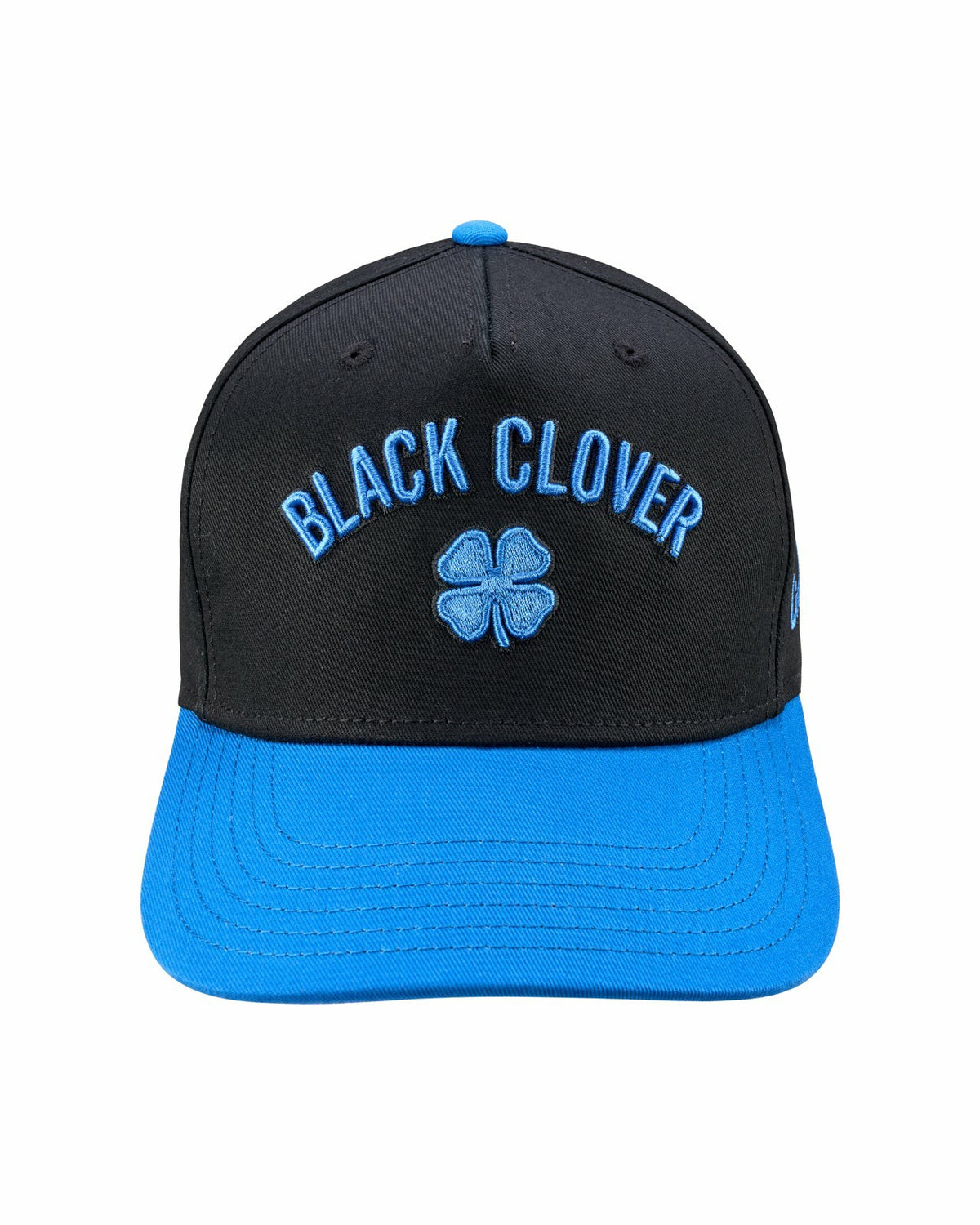 Black Clover Kids' Vintage Black Hat with Blue Brim