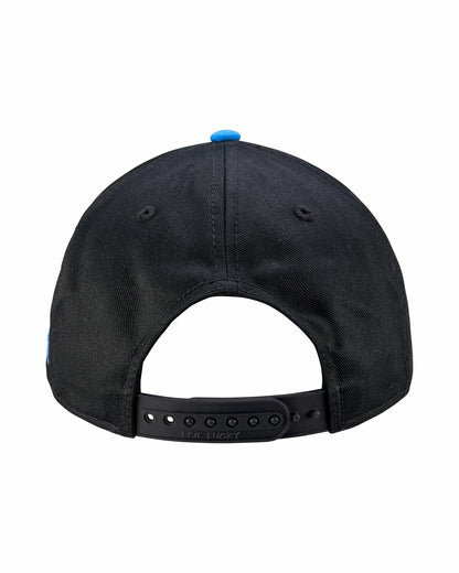 Black Clover Kids' Vintage Black Hat with Blue Brim