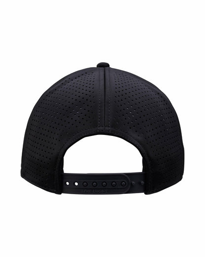 Black Clover Trendy Kids' Black Summer Rope Snapback Hat with Clover Patch