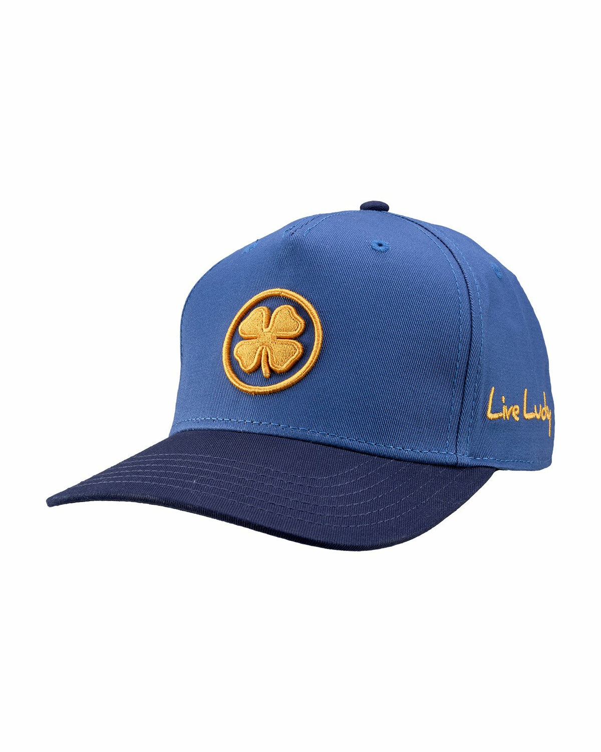 Black Clover Classic Blue and Yellow Golf Hat for Lifestyle & Comfort