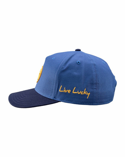 Black Clover Classic Blue and Yellow Golf Hat for Lifestyle & Comfort