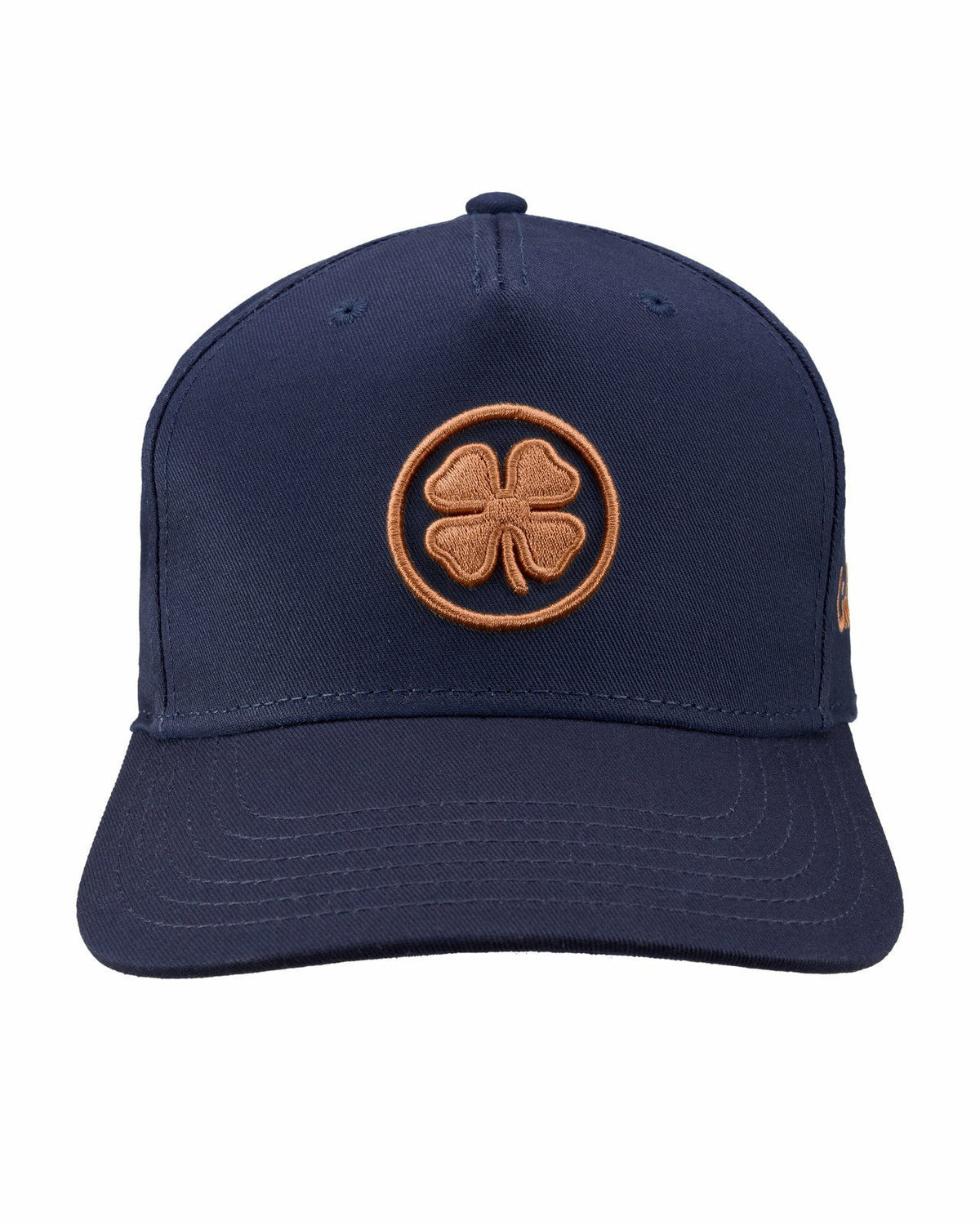 Black Clover Classic Navy and Brown Golf Hat for Lifestyle & Comfort