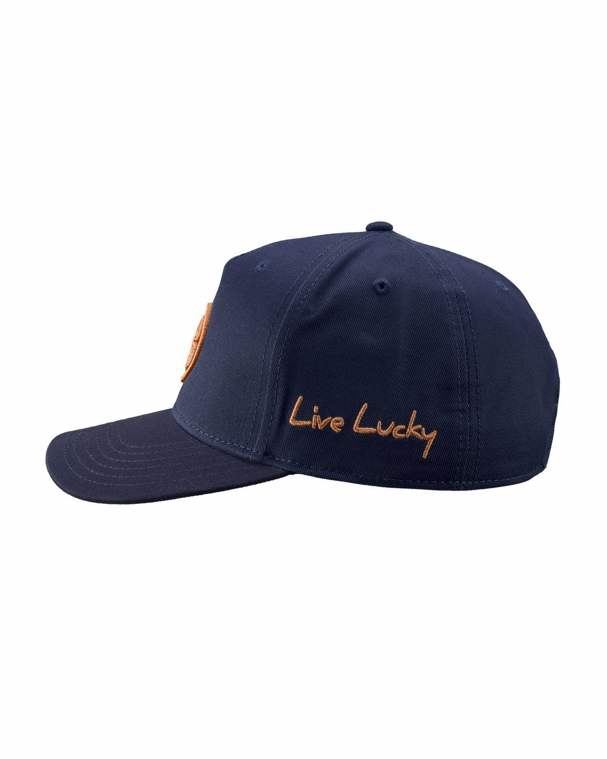 Black Clover Classic Navy and Brown Golf Hat for Lifestyle & Comfort