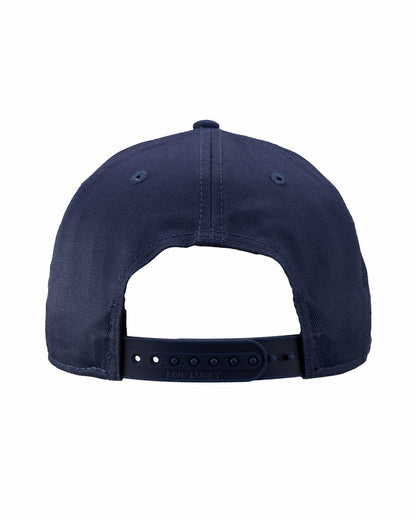 Black Clover Classic Navy and Brown Golf Hat for Lifestyle & Comfort