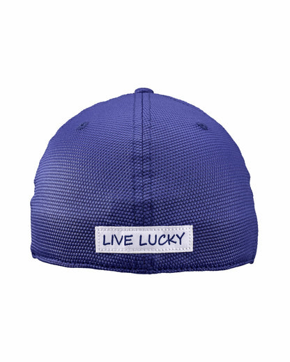 Black Clover Comfortable Versatile Blue Hat with White Clover
