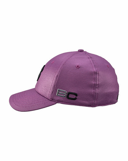 Black Clover Comfortable Versatile Purple Hat with Black Clover