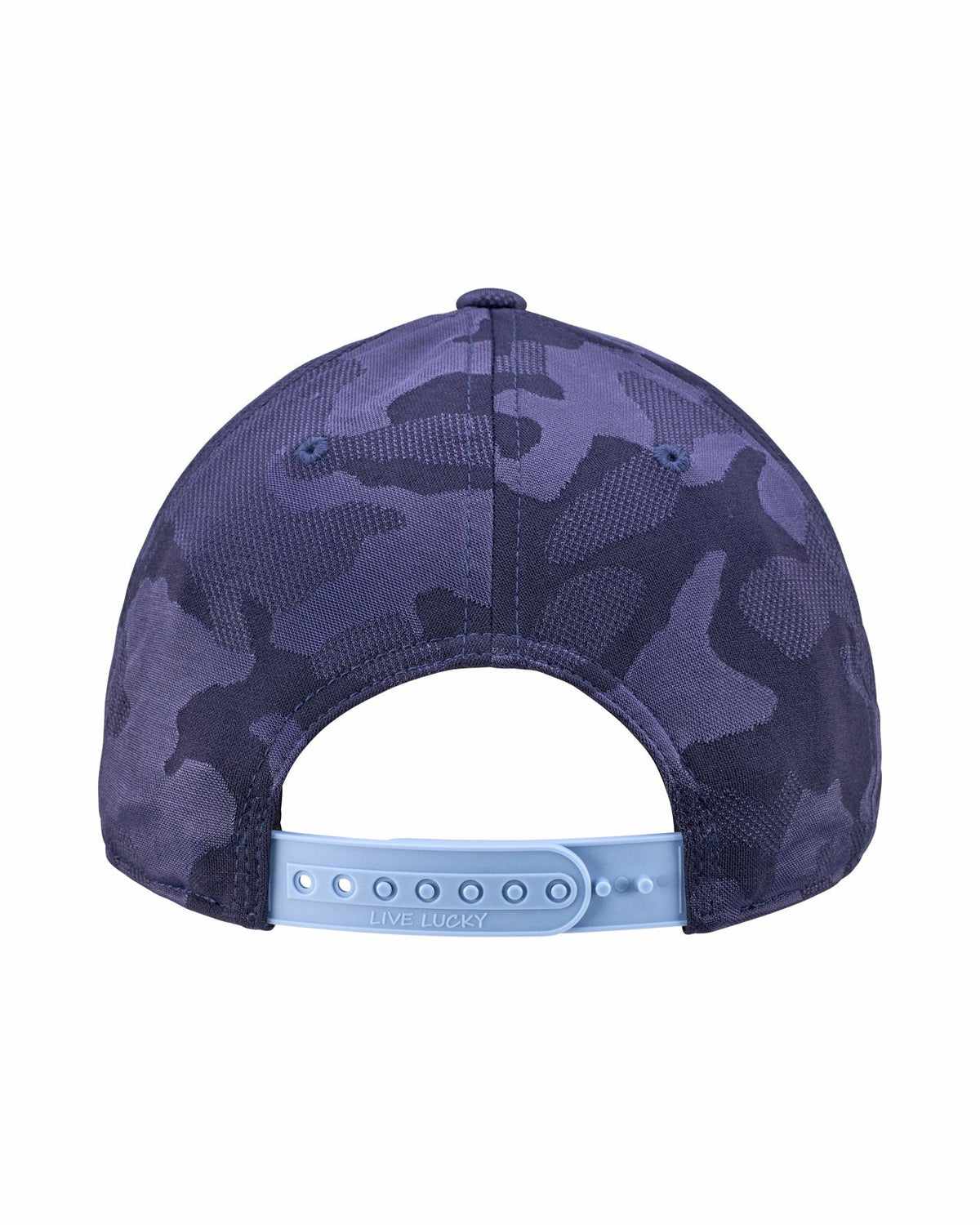 Black Clover Unisex Adjustable Blue USA Flag Patriotic Hat with Camo