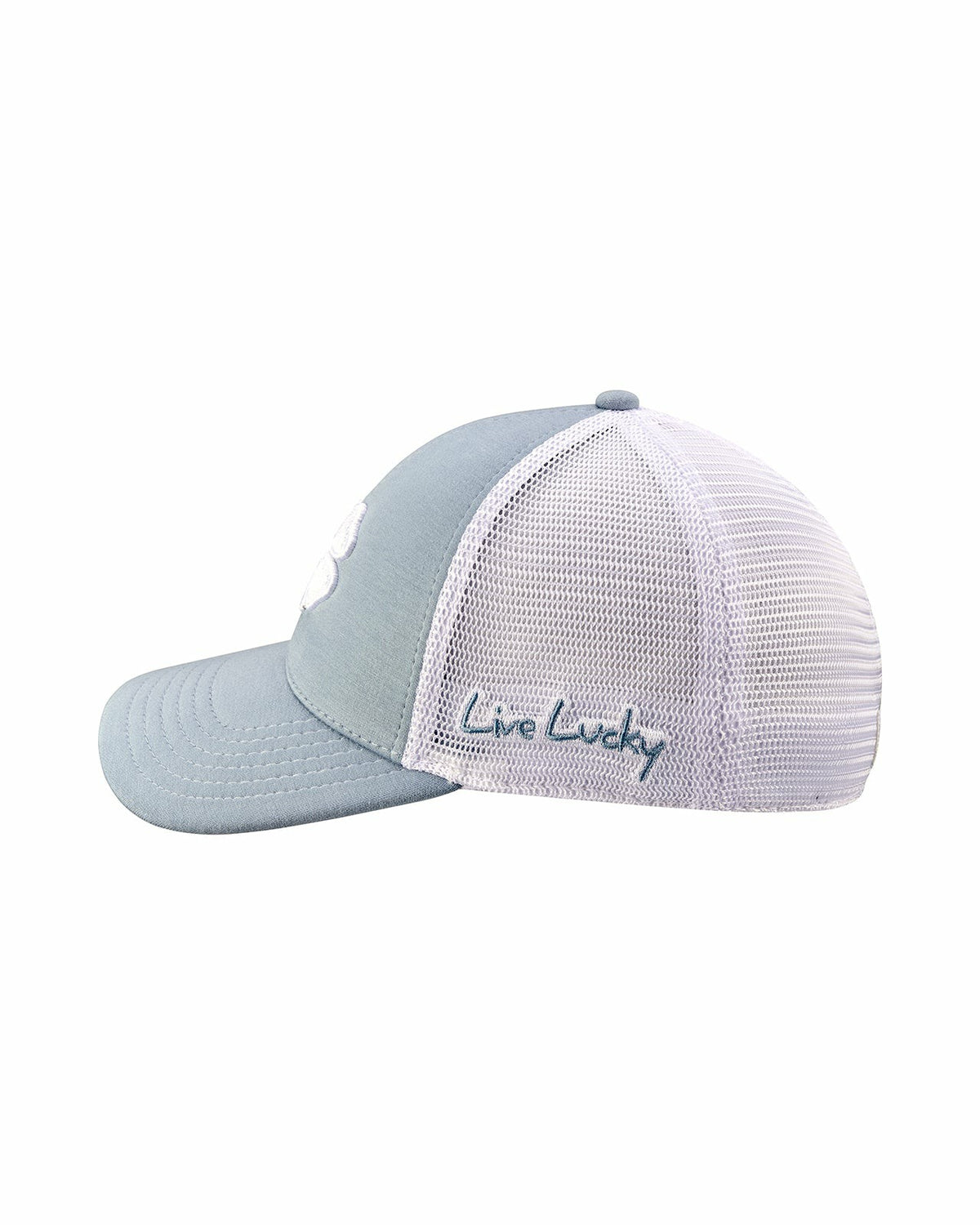 Black Clover Two-Tone Blue Golf Hat with Mesh and Comfortable Headband