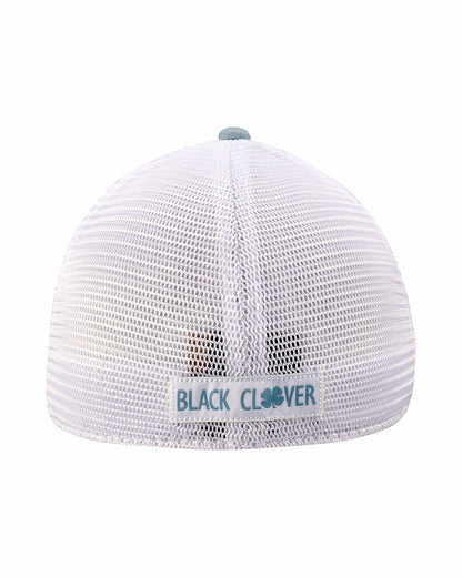 Black Clover Two-Tone Blue Golf Hat with Mesh and Comfortable Headband