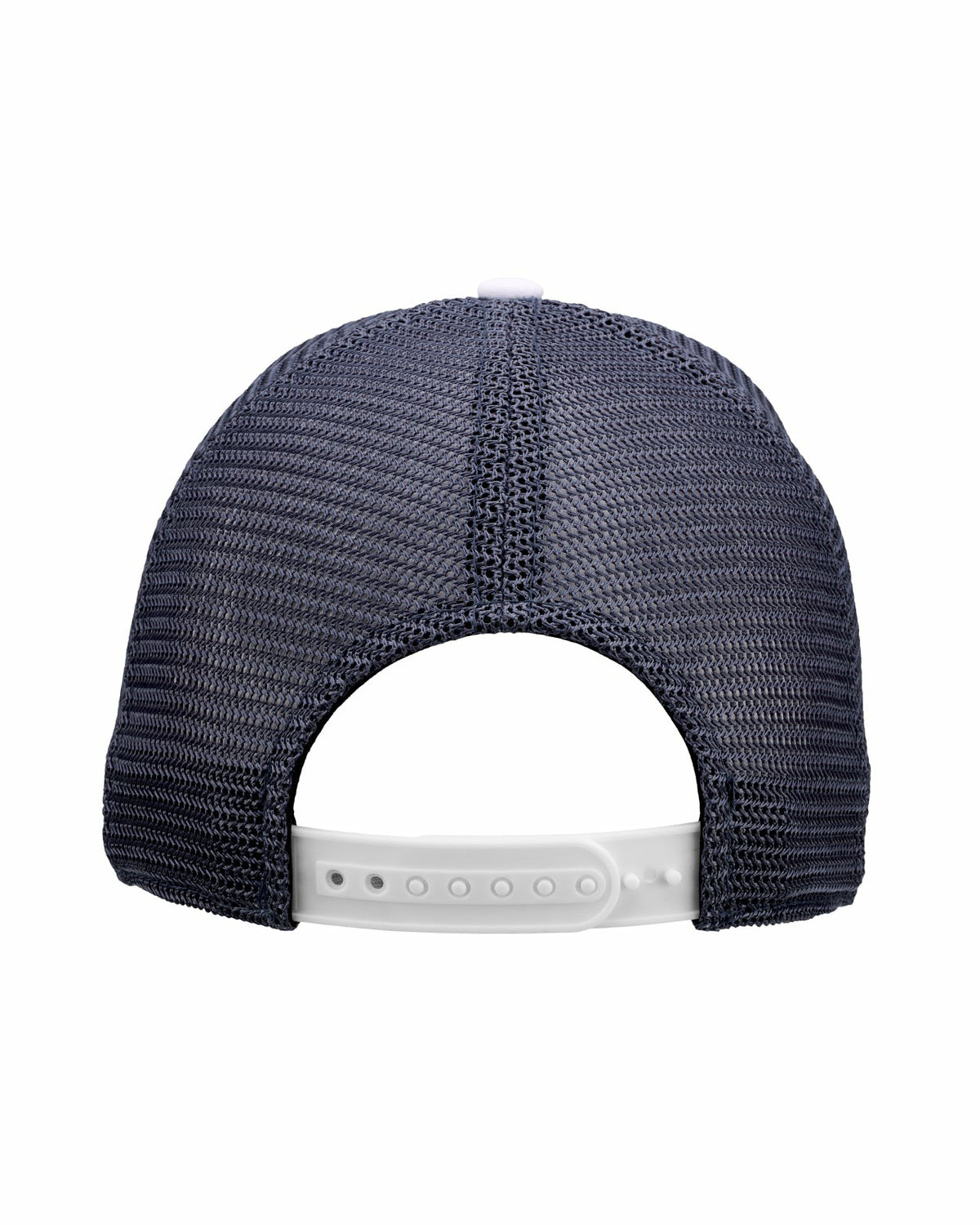 Black Clover White and Blue Mesh Golf Hat with Clover Icon