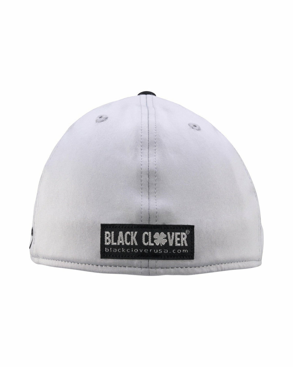 Black Clover Silver and Black Premium Clover Hat for Golf and Lifestyle