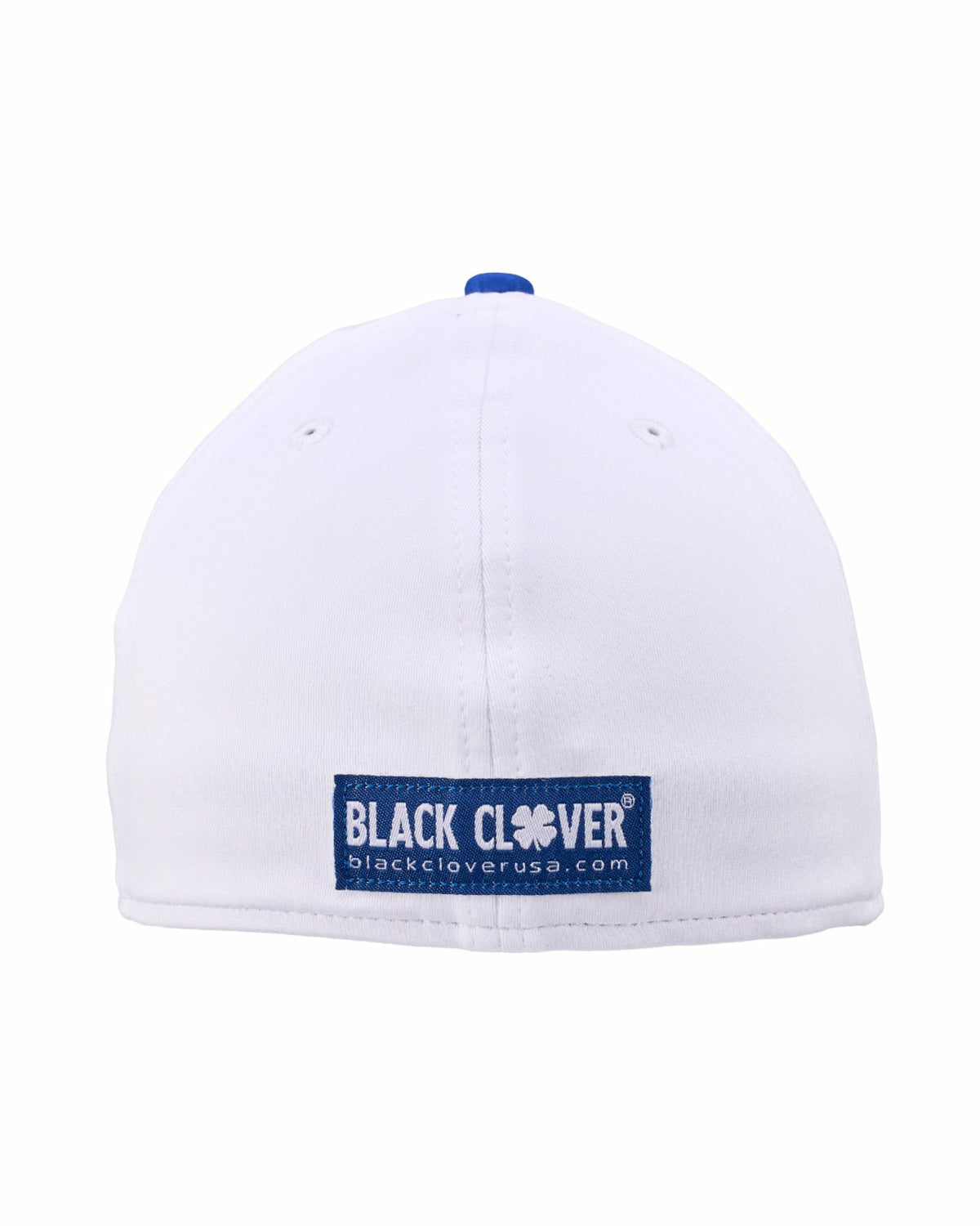 Black Clover Blue and White Premium Clover Hat for Golf and Lifestyle