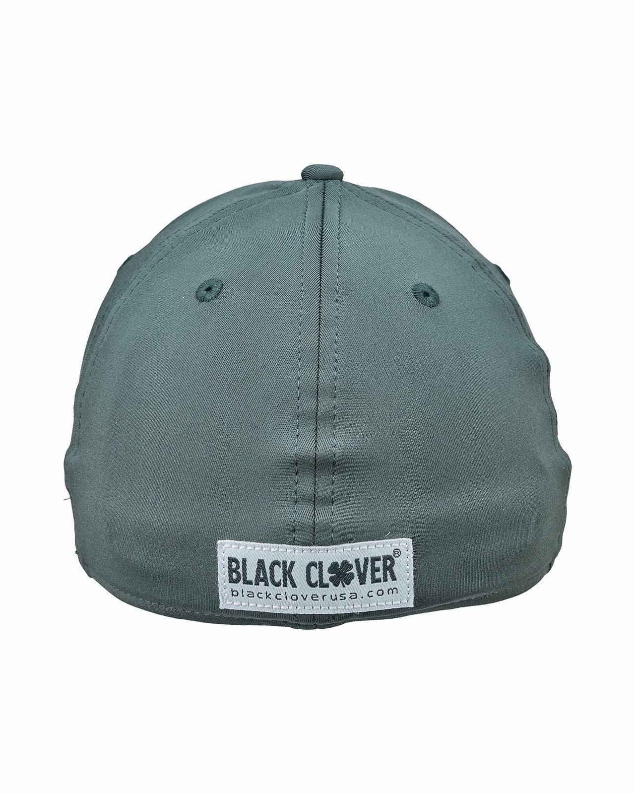 Black Clover Charcoal and White Premium Clover Hat for Golf and Lifestyle