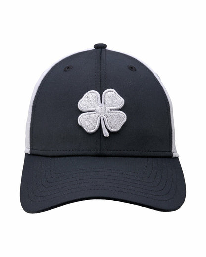 Black Clover Grey and Black Premium Clover Hat for Golf and Lifestyle