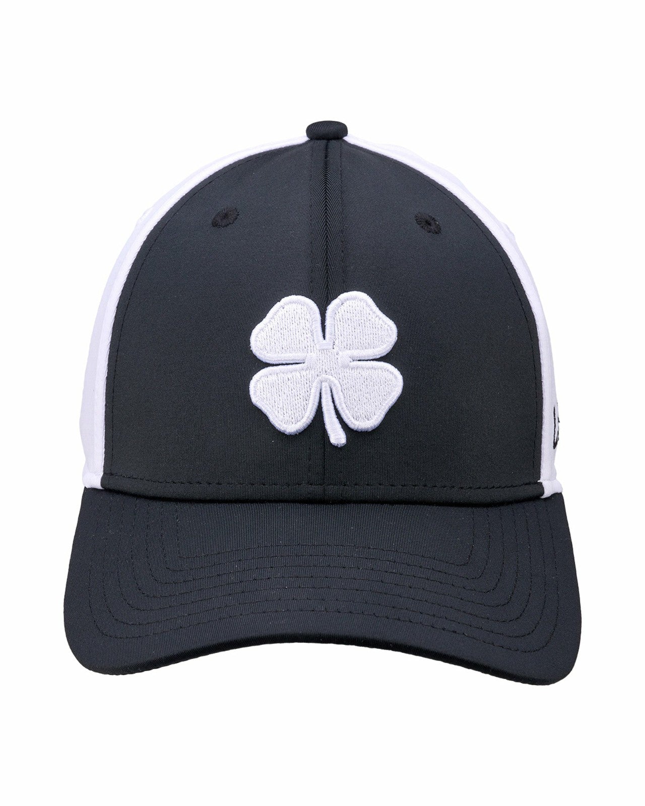 Black Clover White and Black Premium Clover Hat For Golf and Lifestyle