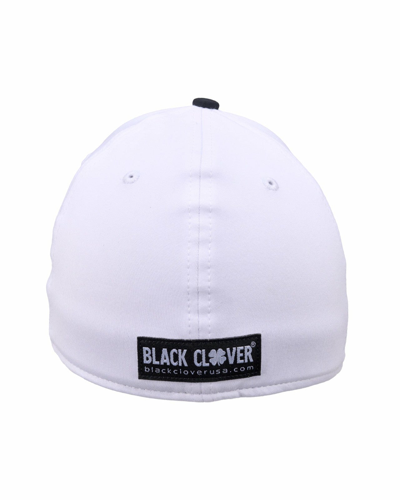 Black Clover White and Black Premium Clover Hat For Golf and Lifestyle