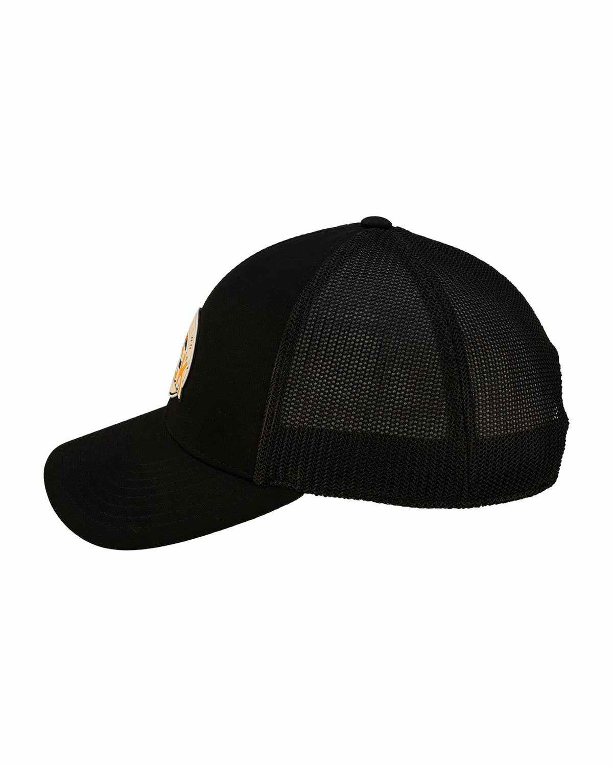 Black Clover Trendy Unisex Black Snapback with Luck Patch for Golf and Lifestyle