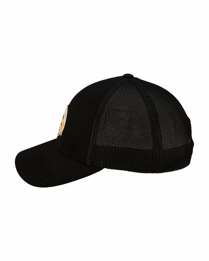 Black Clover Trendy Unisex Black Snapback with Luck Patch for Golf and Lifestyle