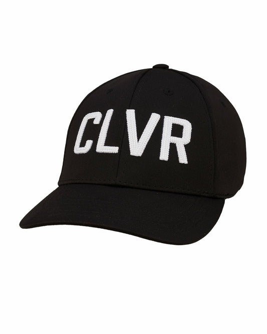 Black Clover Kids' Adjustable Black Hat with White Text