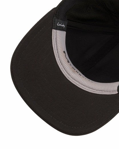 Black Clover Kids' Adjustable Black Hat with White Text
