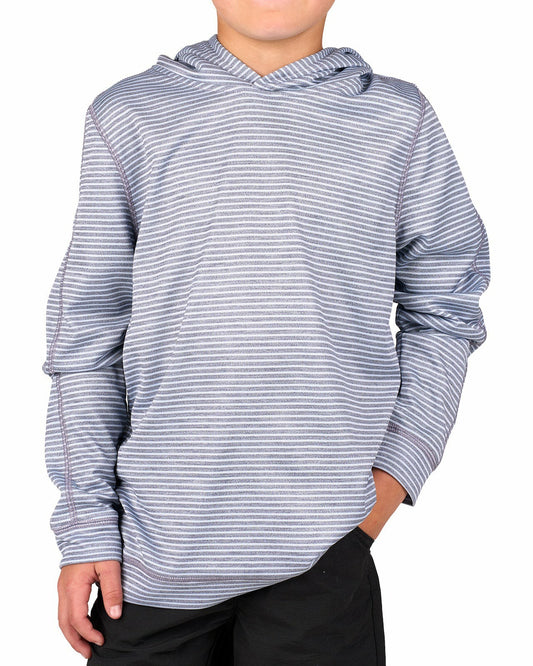 Black Clover Jr Zeb Hoodie in Navy